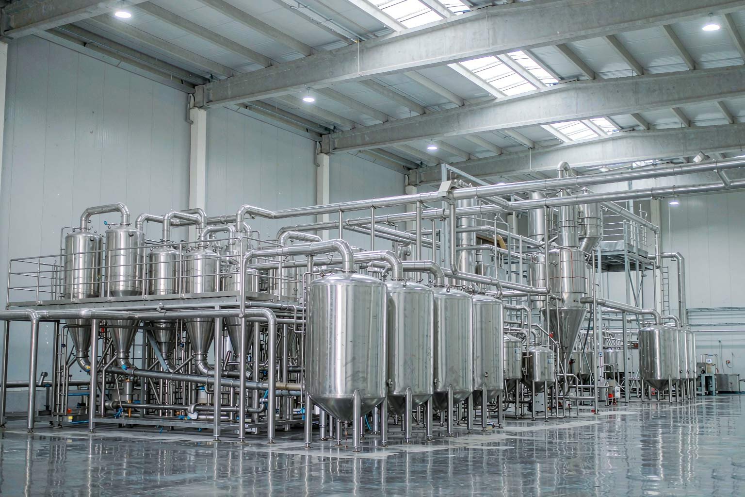 Food ingredient manufacturing workshop