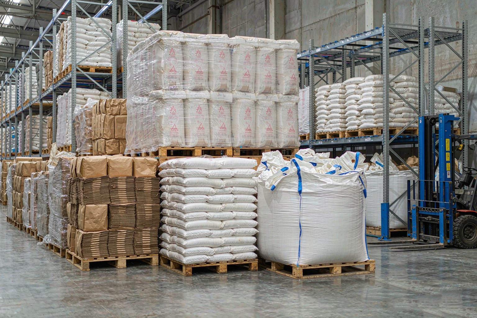 Food raw material warehouse